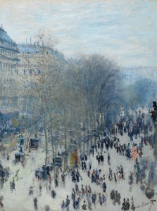 Claude Monet, Der Boulevard des Capucines, 1873-1874